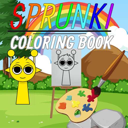 Game Sprunki Coloring Book